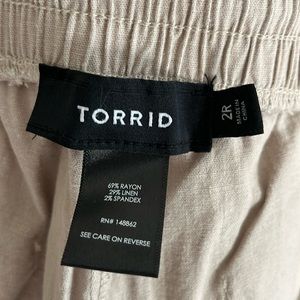 Torrid wide leg pants